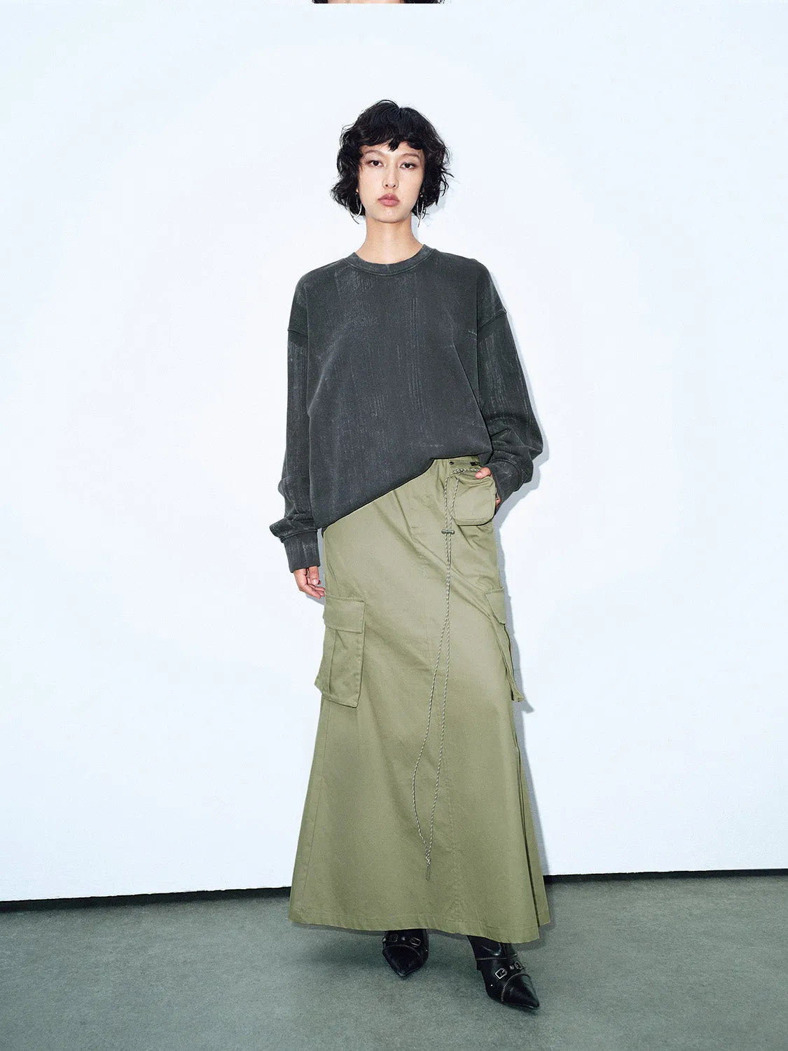 Oversized Sweatshirts sold by Urban Revivo product image thumbnail 4