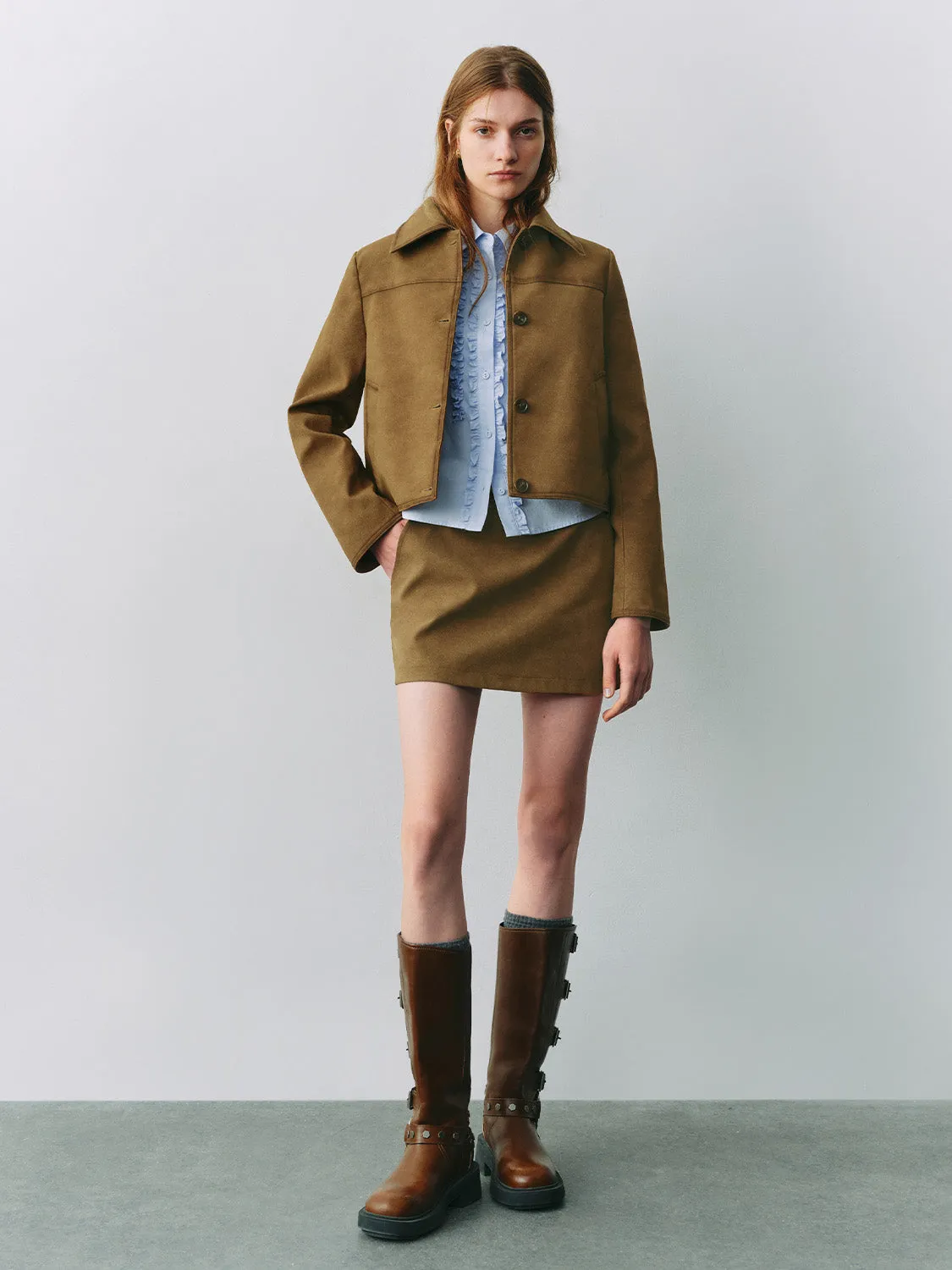 Button Up Jackets sold by Urban Revivo product image thumbnail 4