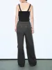 Flap Pocket Wide-Leg Pants sold by Urban Revivo