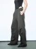 Flap Pocket Wide-Leg Pants sold by Urban Revivo