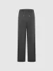 Flap Pocket Wide-Leg Pants sold by Urban Revivo