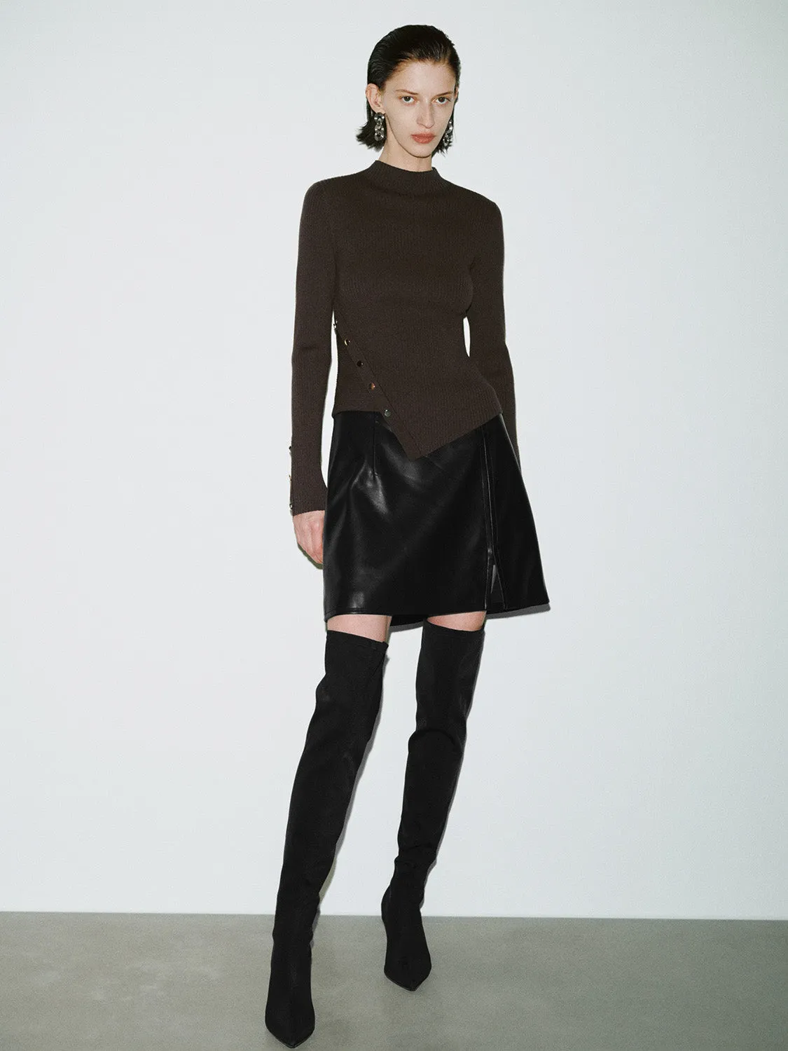 Knitted T-Shirts sold by Urban Revivo product image thumbnail 4