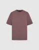 Textured Crew Neck Loose T-Shirt sold by Urban Revivo