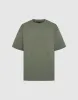 Textured Crew Neck Loose T-Shirt sold by Urban Revivo