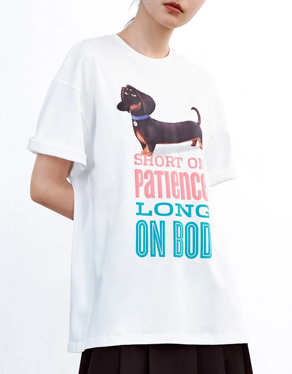 The Secret Life Of Pets Oversized T-Shirt sold by Urban Revivo product image thumbnail 2