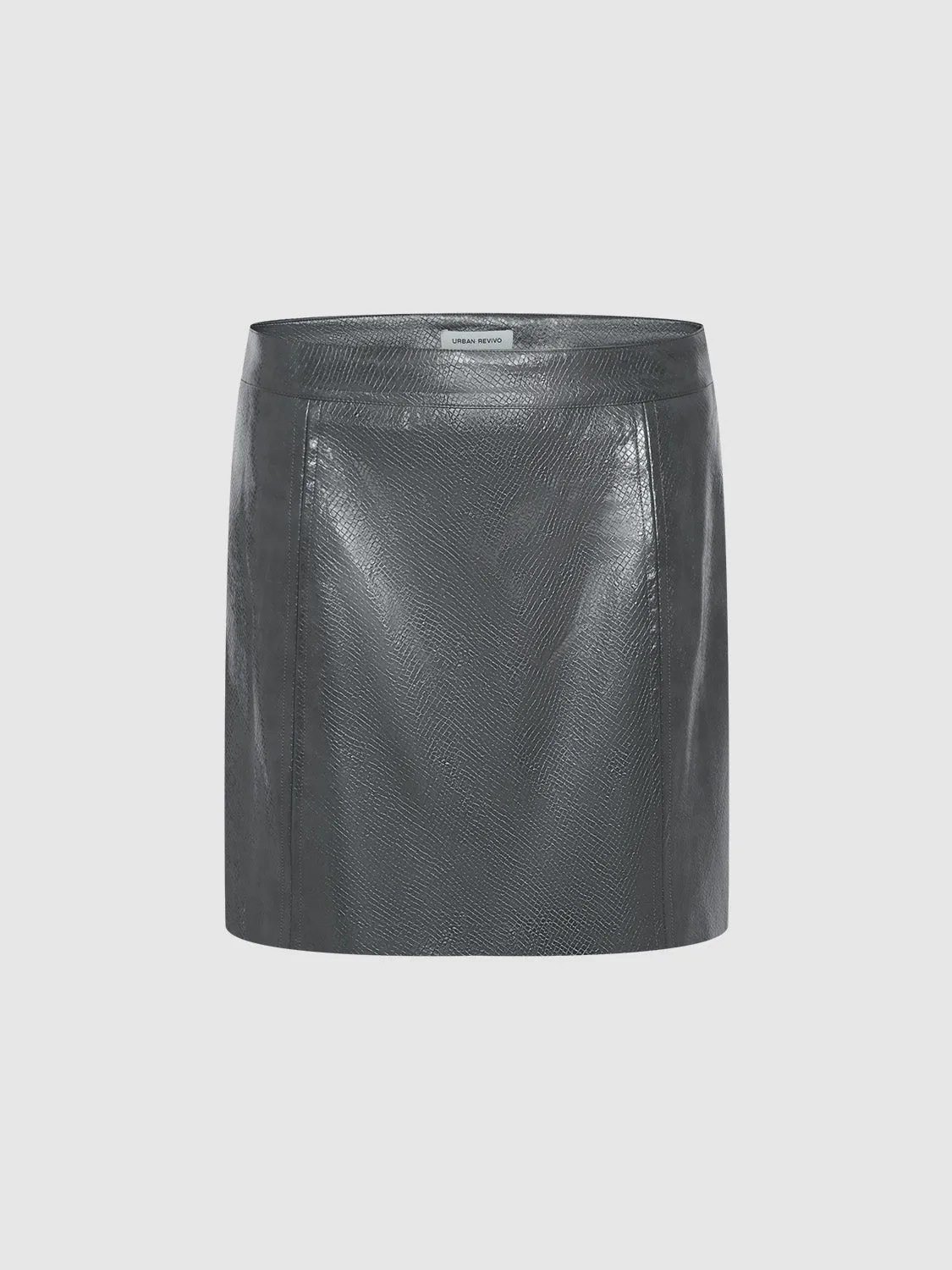Leather Straight Skirts sold by Urban Revivo
