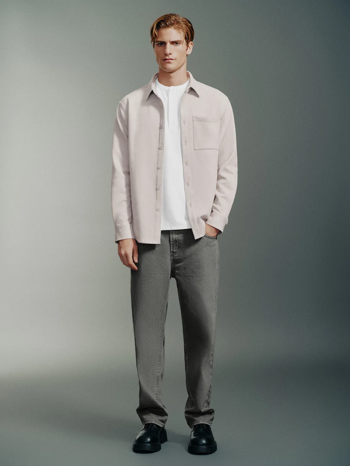 Bottom Up Loose Shirts sold by Urban Revivo product image thumbnail 4