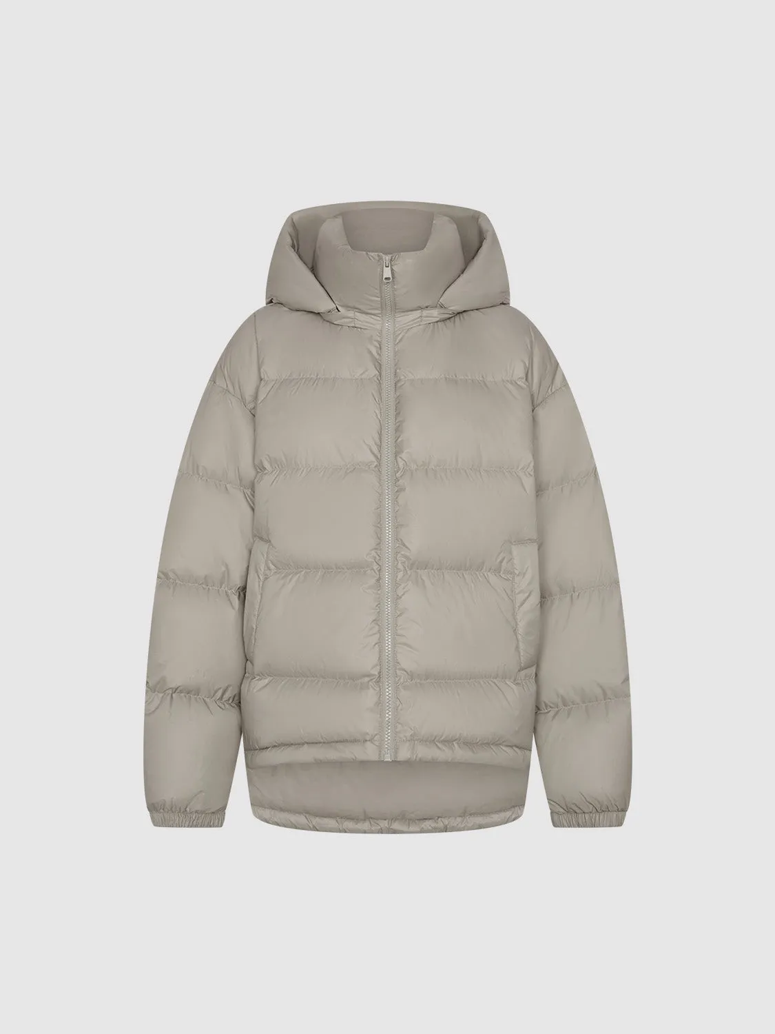 Zip Up Loose Down Outerwear sold by Urban Revivo