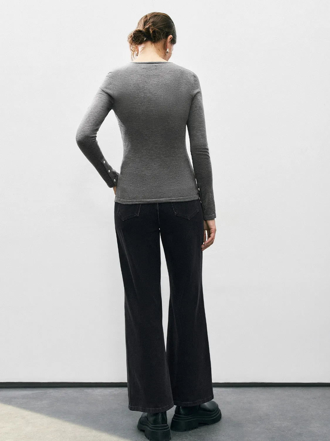 Knitted T-Shirts sold by Urban Revivo product image thumbnail 3