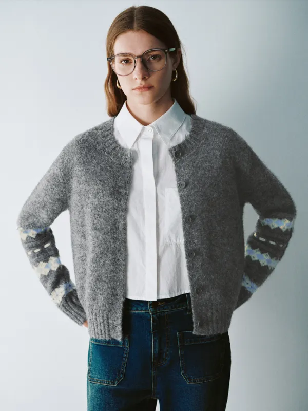 Button Up Straight Knitted Cardigans sold by Urban Revivo