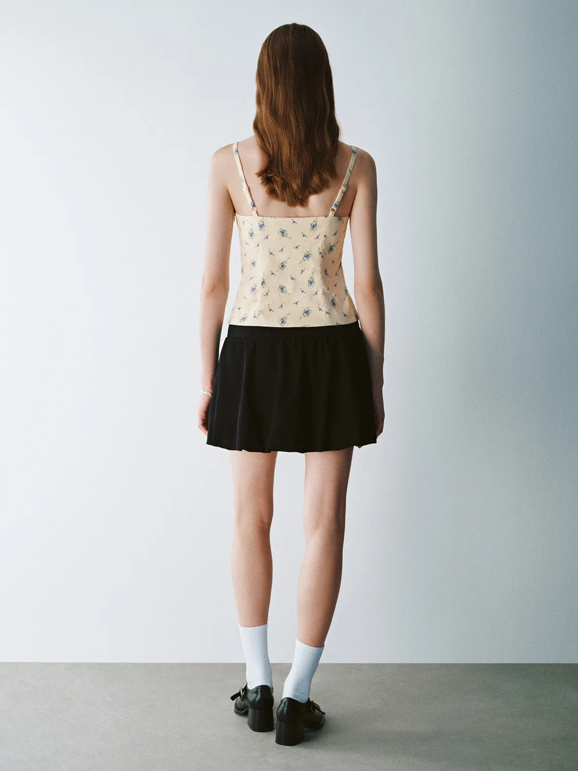 Gingham Bow Décor Cami Top sold by Urban Revivo product image thumbnail 3