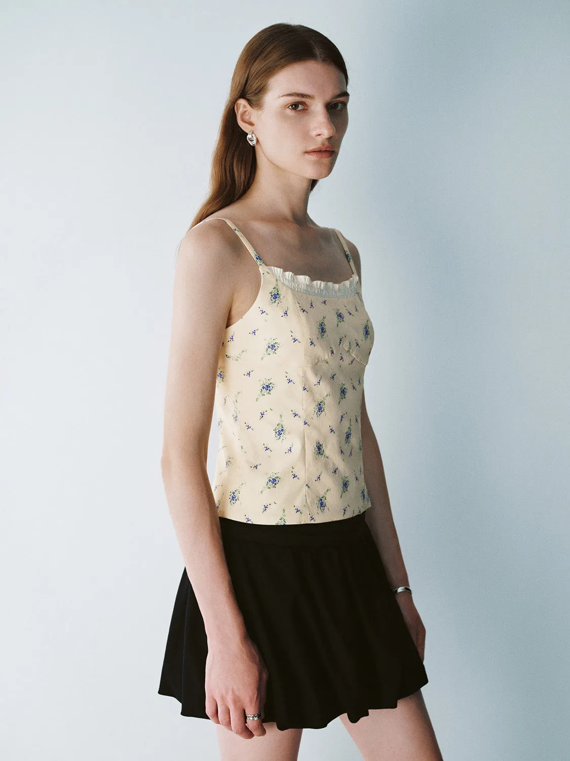 Gingham Bow Décor Cami Top sold by Urban Revivo product image thumbnail 2