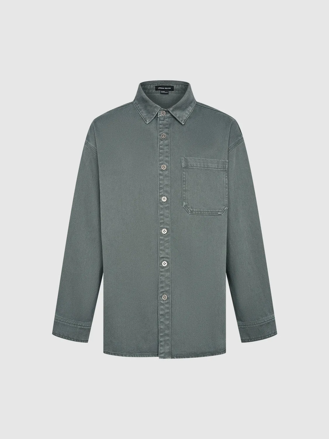 Loose Denim Shirts sold by Urban Revivo product image thumbnail 3