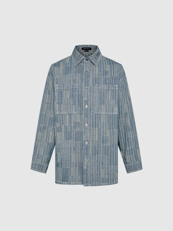 Bottom Up Loose Denim Shirts sold by Urban Revivo