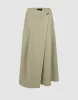 Midi A-Line Skirt sold by Urban Revivo