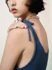 Sleeveless One Shoulder Knitted Dresses sold by Urban Revivo