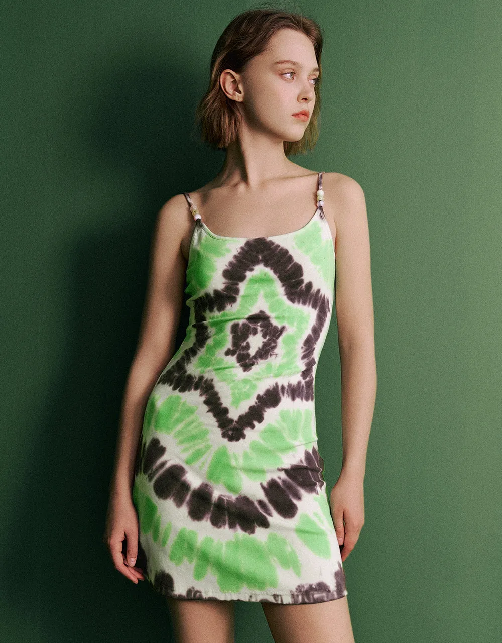 Printed Skinny Cami Dress sold by Urban Revivo