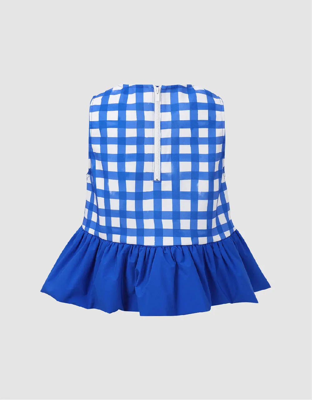 Plaid Crew Neck Cami Top sold by Urban Revivo product image thumbnail 5