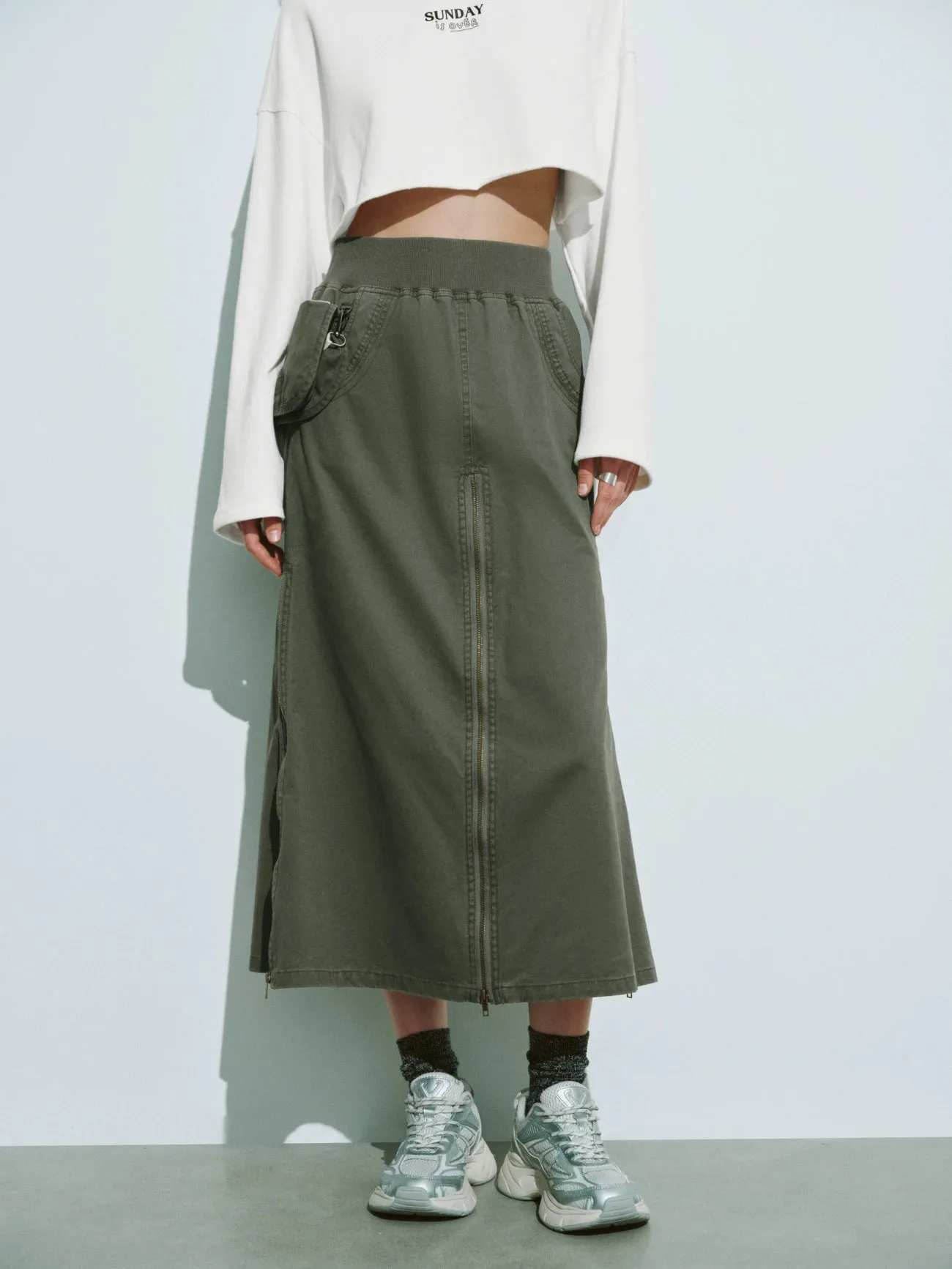Long A-Line Skirts sold by Urban Revivo product image thumbnail 2