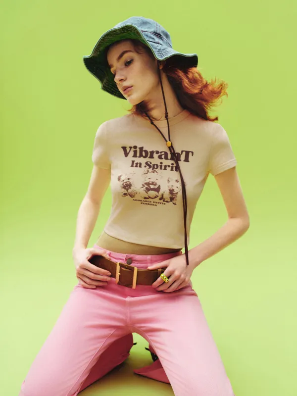 Standard Sleeve Crew Neck Skinny T-Shirts sold by Urban Revivo