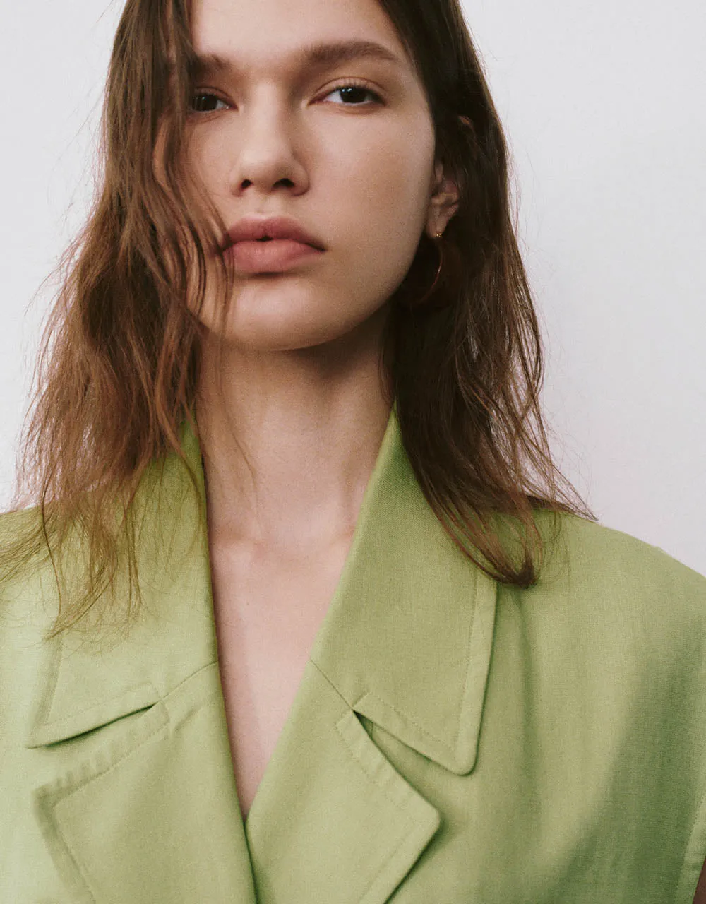 Shawl Collar Vest With Belt sold by Urban Revivo product image thumbnail 3