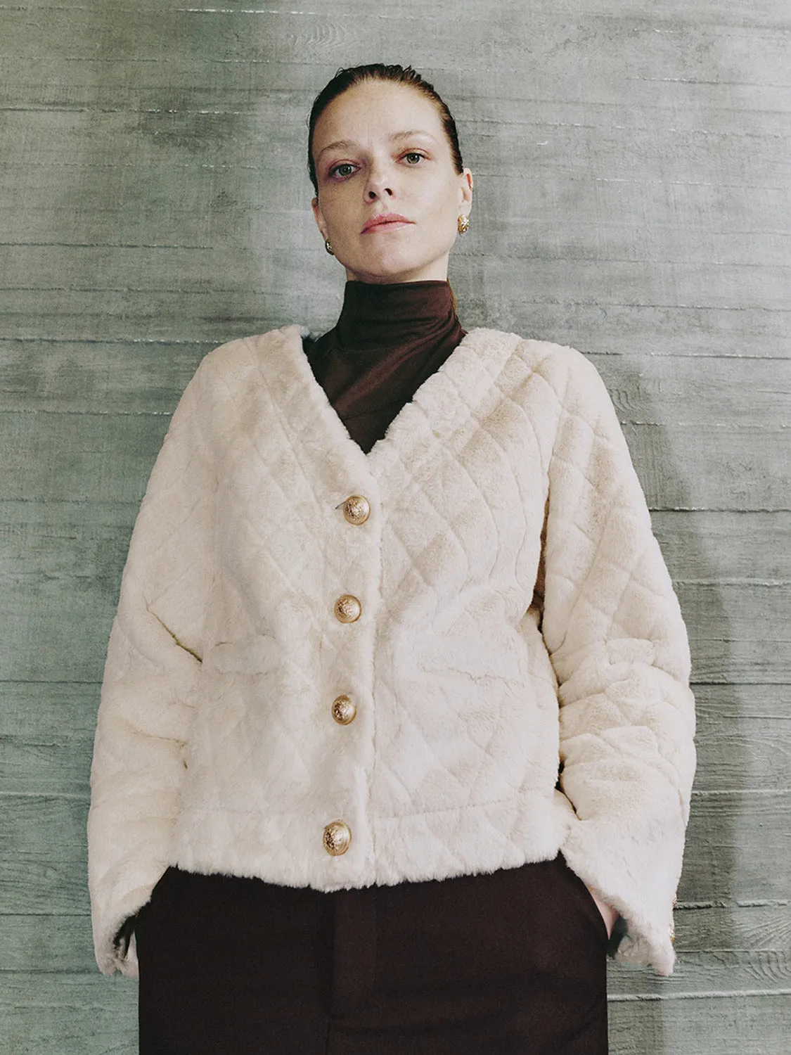 Standard Sleeve Mid-Length Jackets sold by Urban Revivo product image thumbnail 3