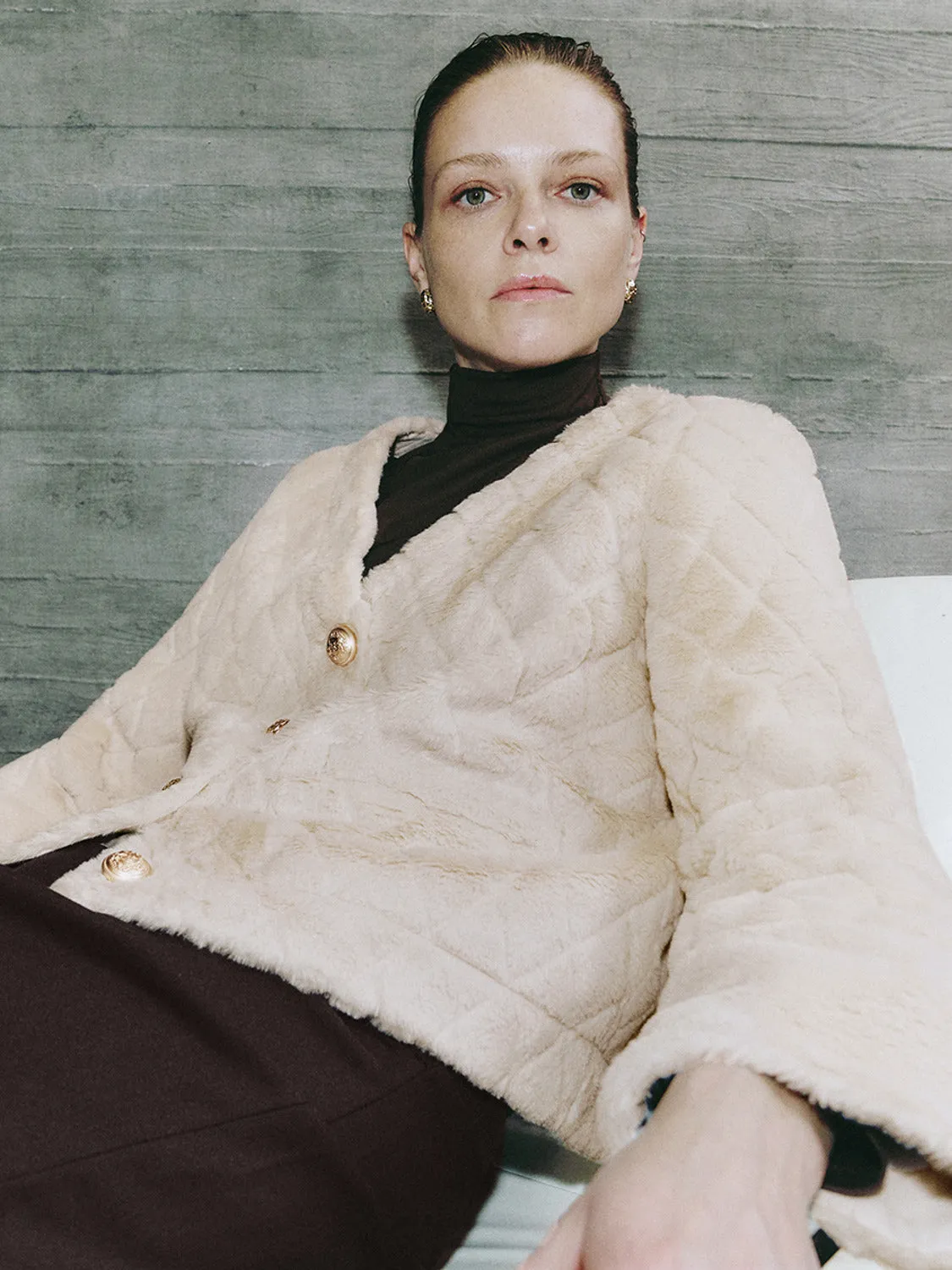 Standard Sleeve Mid-Length Jackets sold by Urban Revivo product image thumbnail 4