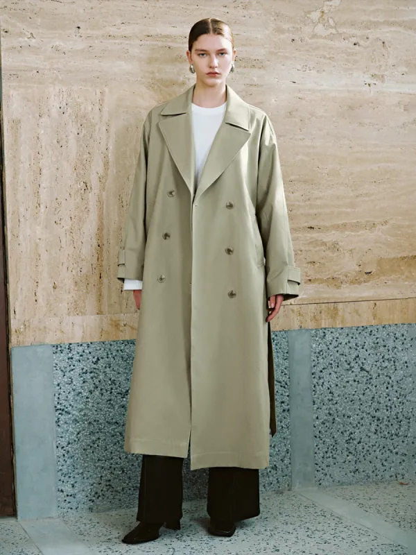 Drop Shoulder Sleeve Long Coats sold by Urban Revivo
