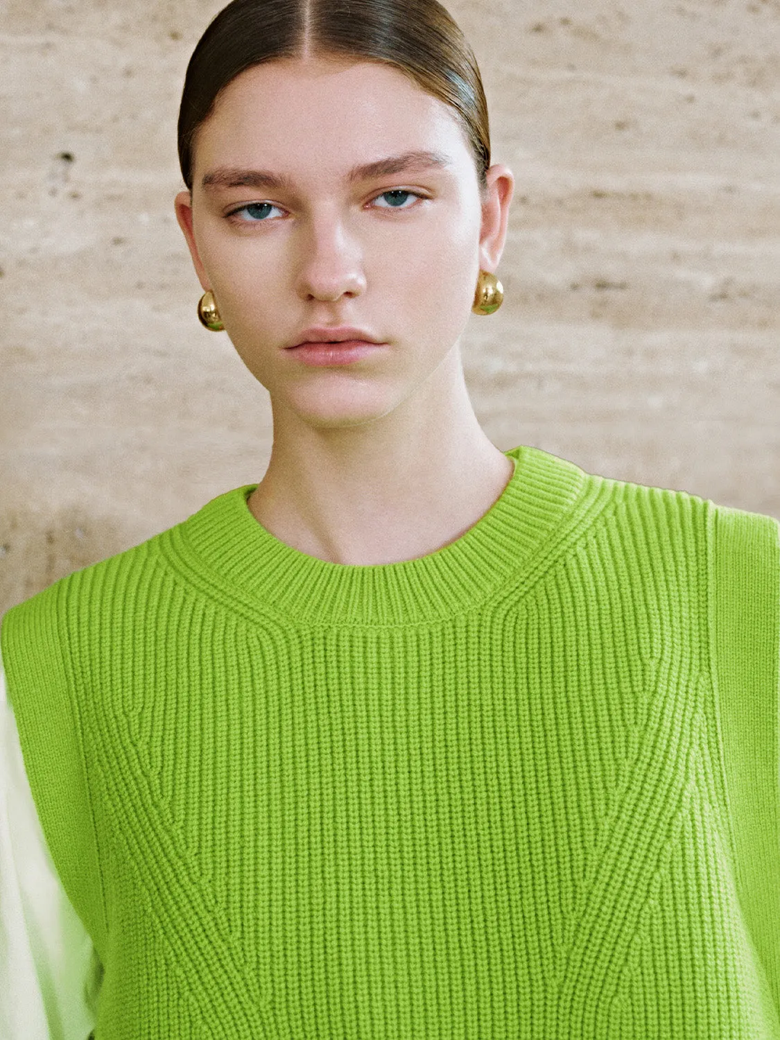 Sleeveless Crew Neck Knitted T-Shirts sold by Urban Revivo product image thumbnail 5