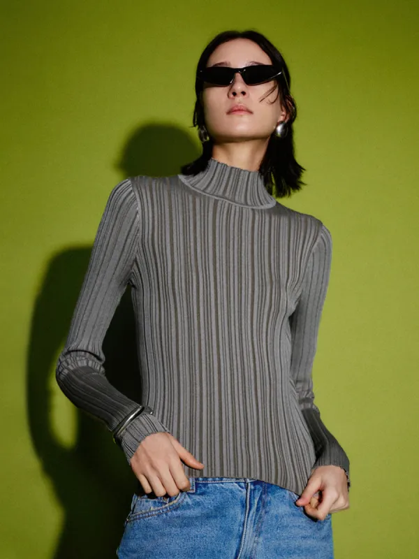 Standard Sleeve Crew Neck Knitted T-Shirts sold by Urban Revivo