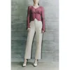Woven Long Straight Pants sold by Urban Revivo