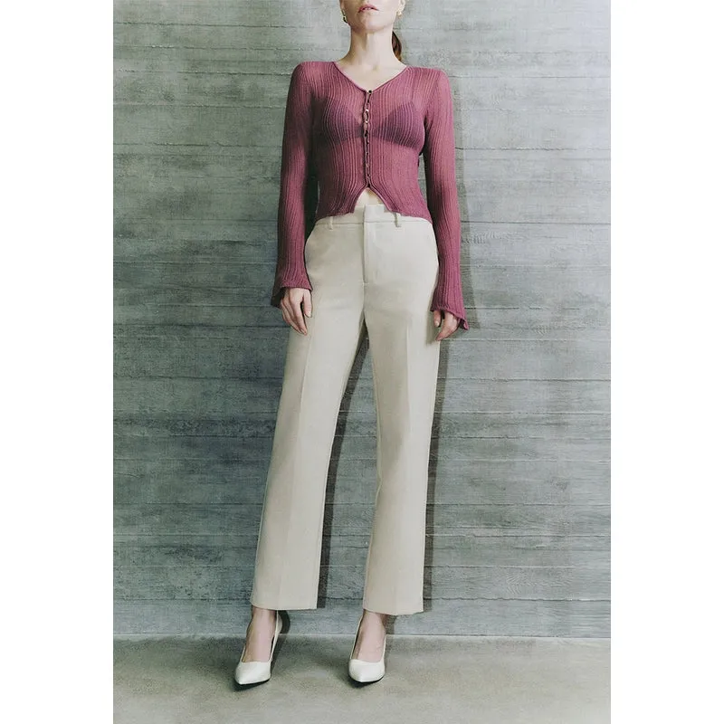 Woven Long Straight Pants sold by Urban Revivo product image thumbnail 5