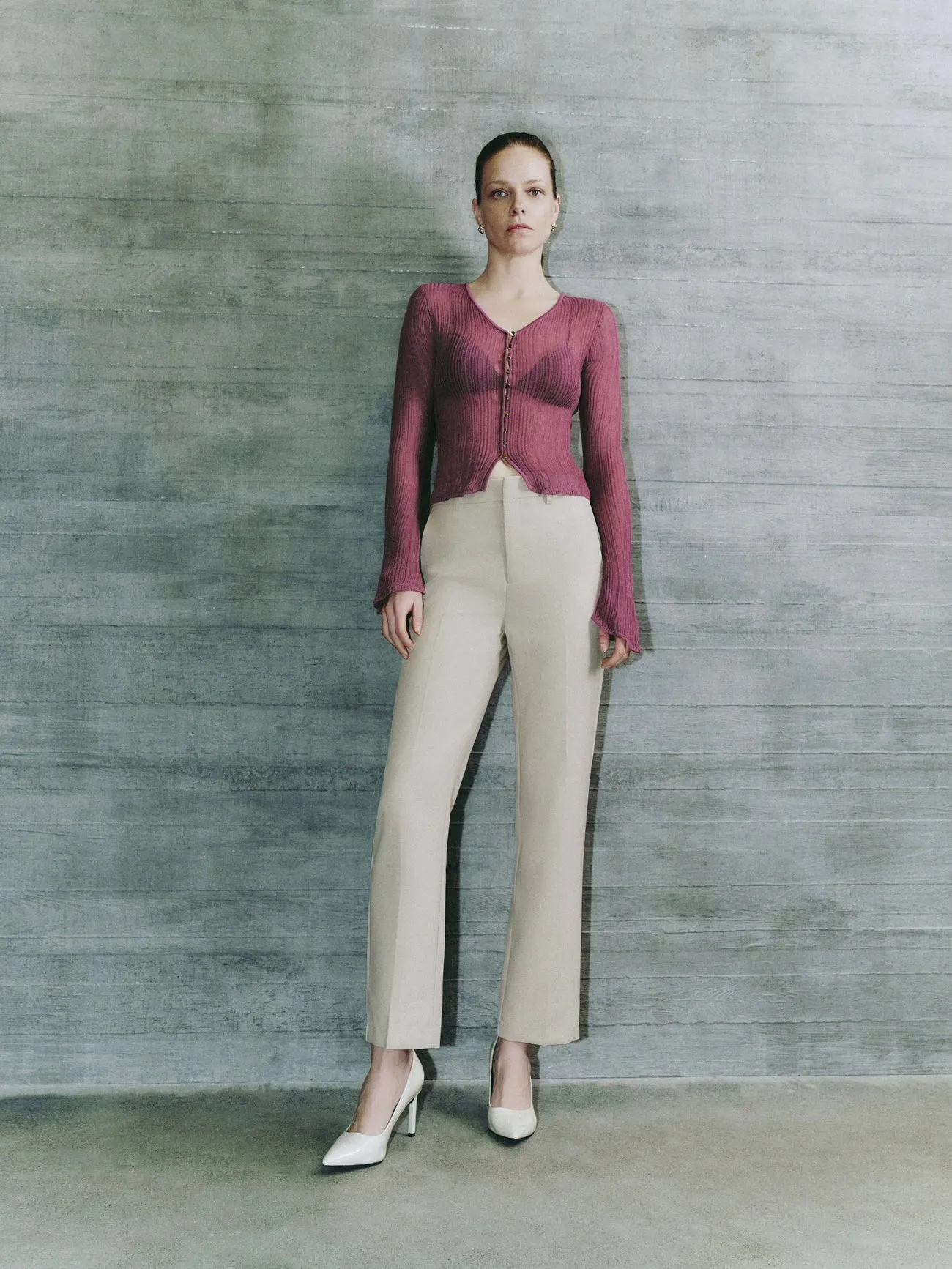 Woven Long Straight Pants sold by Urban Revivo