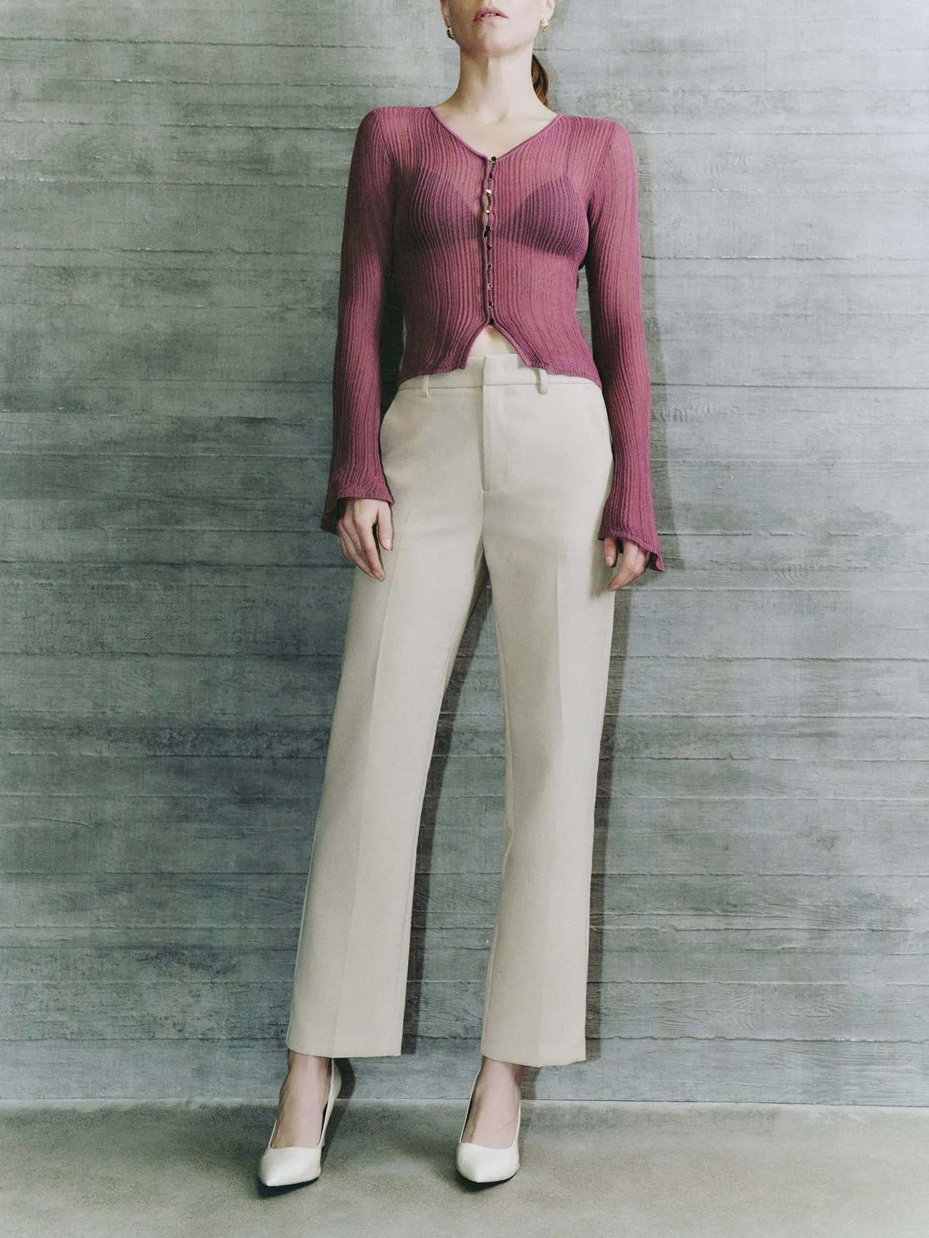 Woven Long Straight Pants sold by Urban Revivo product image thumbnail 2