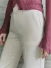 Woven Long Straight Pants sold by Urban Revivo