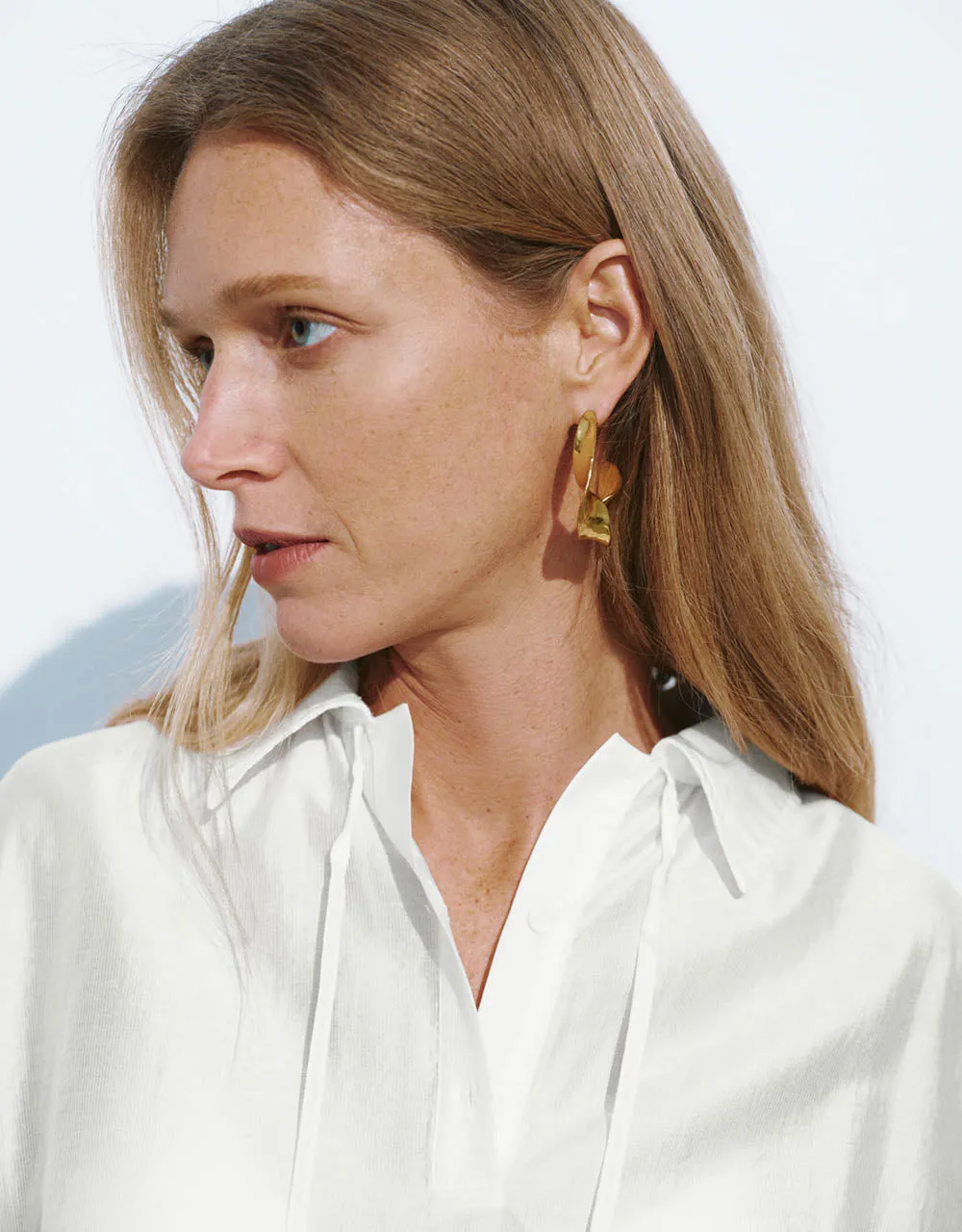 Straight Lapel Overhead Shirt sold by Urban Revivo product image thumbnail 3