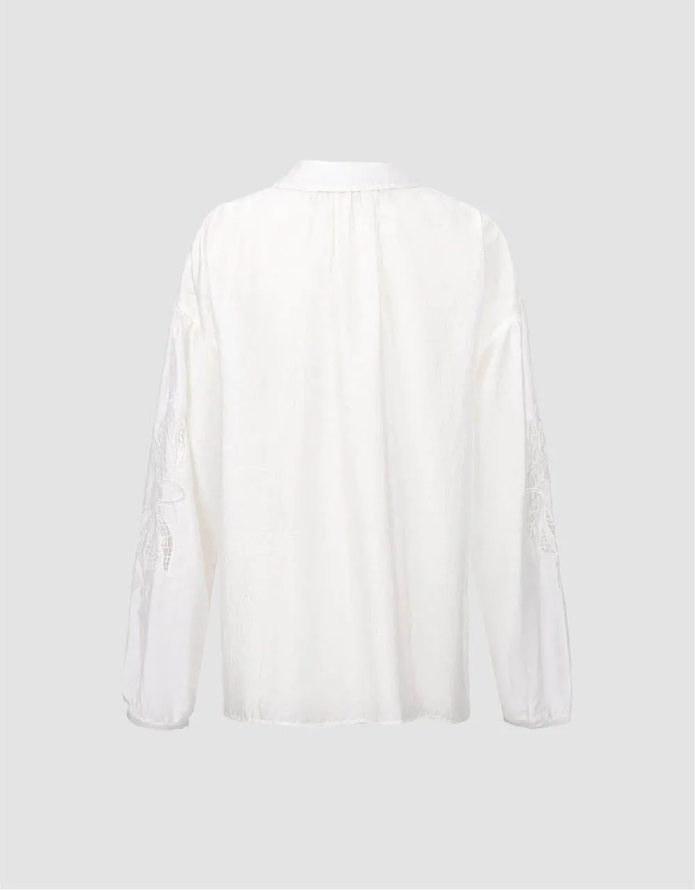 Straight Lapel Overhead Shirt sold by Urban Revivo product image thumbnail 5