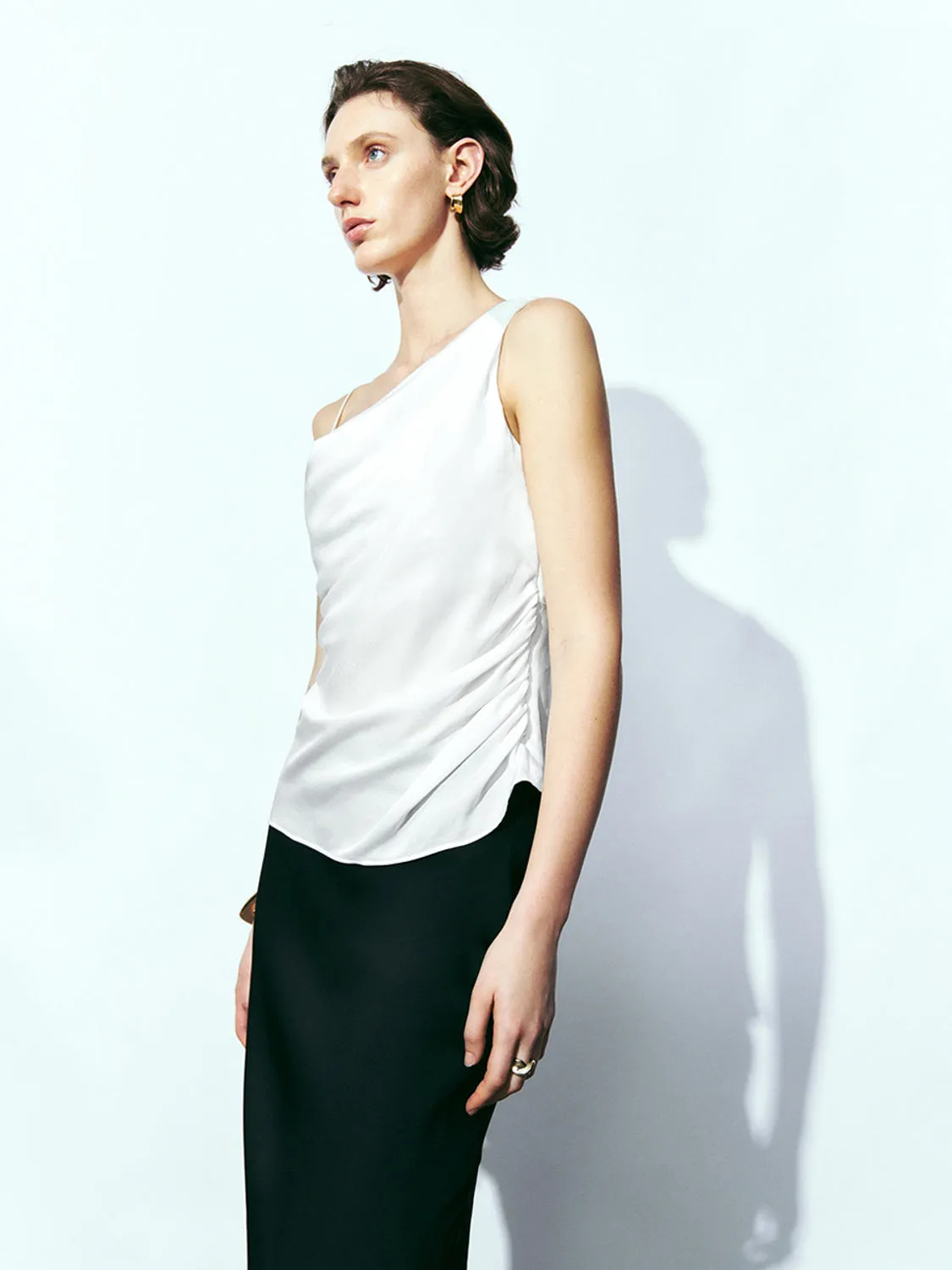 Cowl Neck Short Camis & Cami Tops sold by Urban Revivo product image thumbnail 3