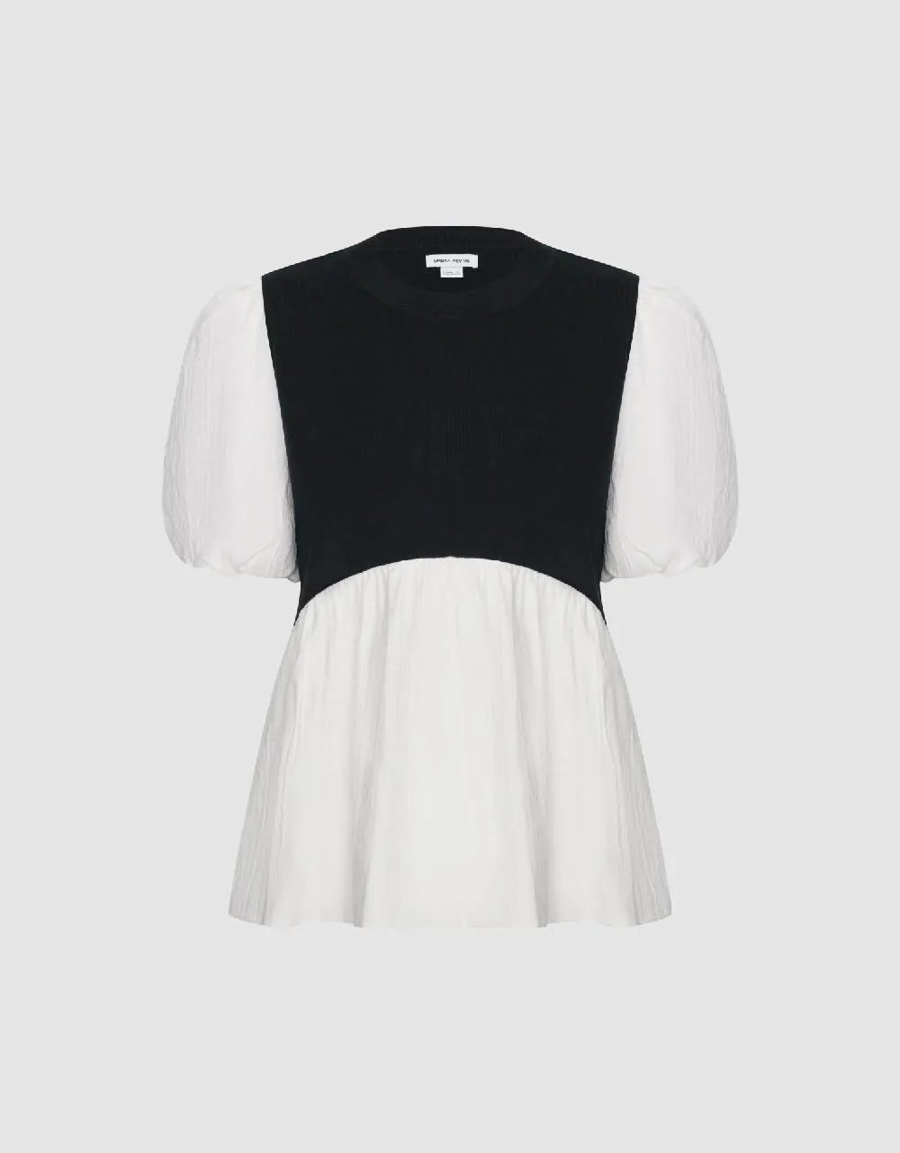 2 In 1 Crew Neck Knitted T-Shirt sold by Urban Revivo product image thumbnail 4