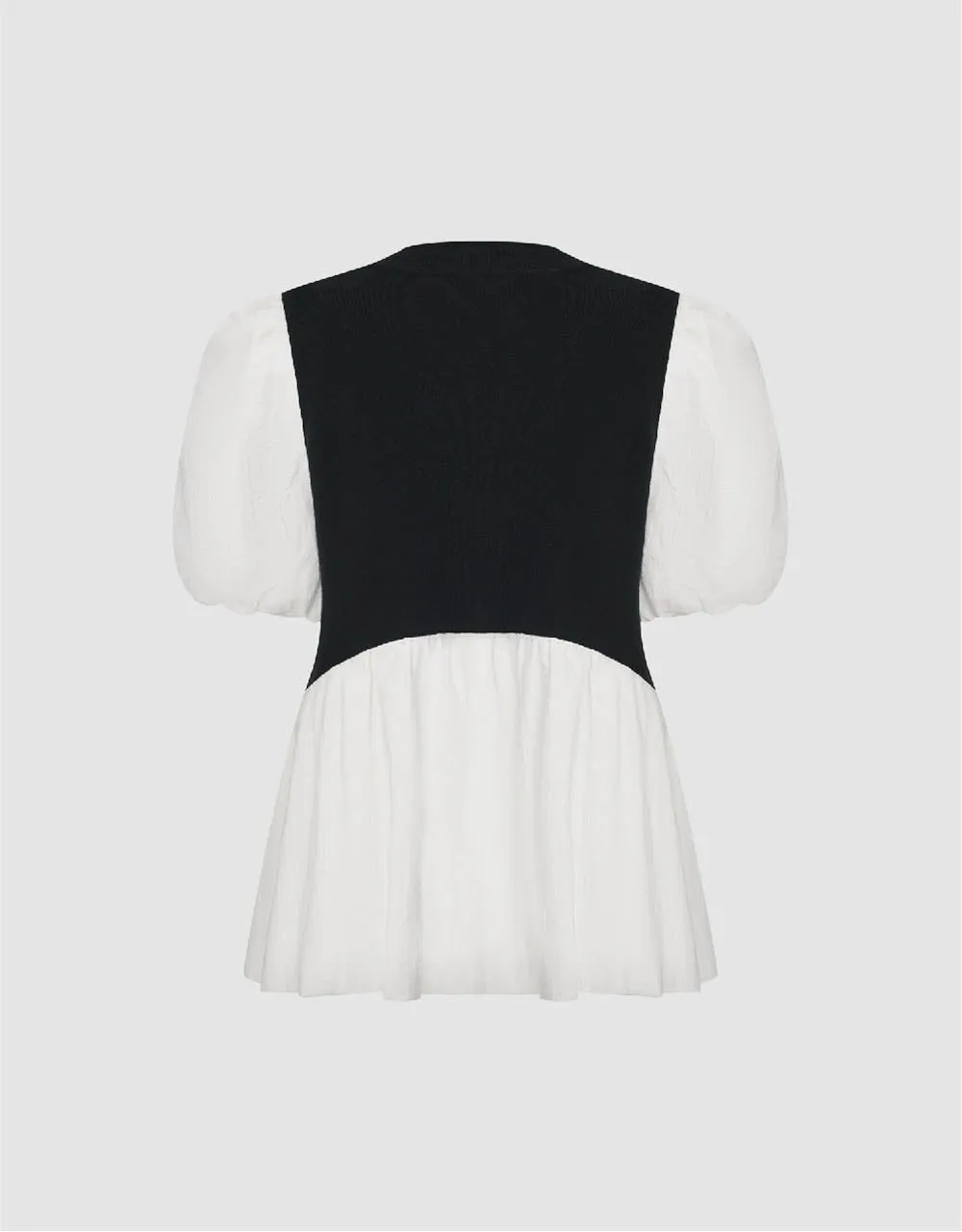 2 In 1 Crew Neck Knitted T-Shirt sold by Urban Revivo product image thumbnail 5