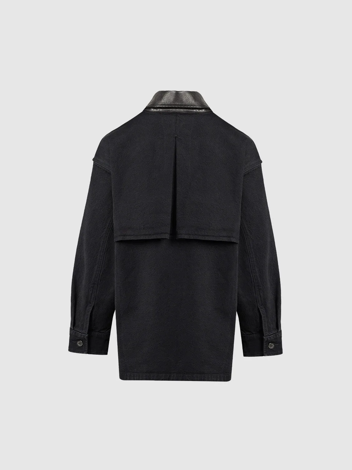 Shirt Collar Denim Jackets sold by Urban Revivo product image thumbnail 2