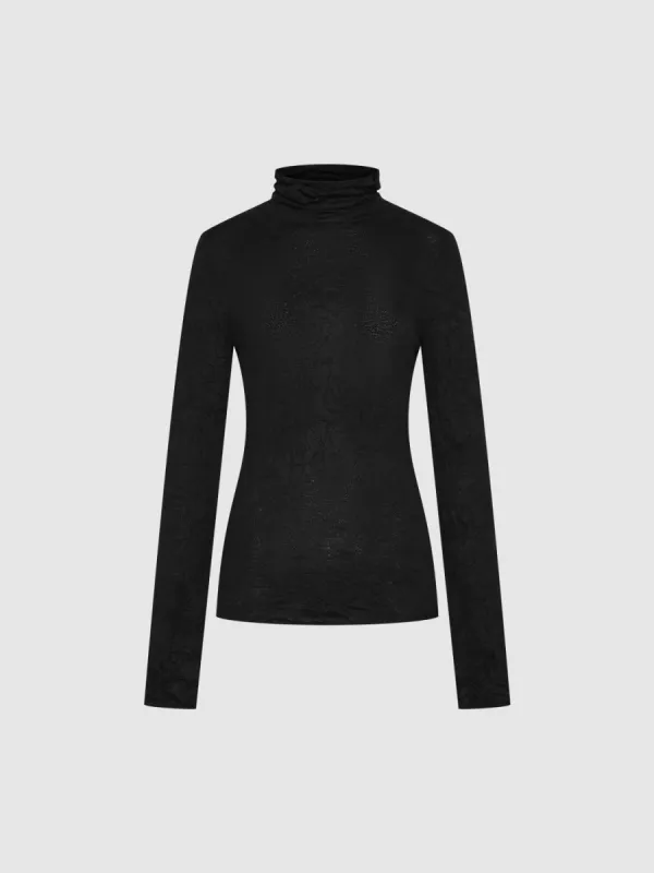 Turtle Neck Knitted T-Shirts sold by Urban Revivo