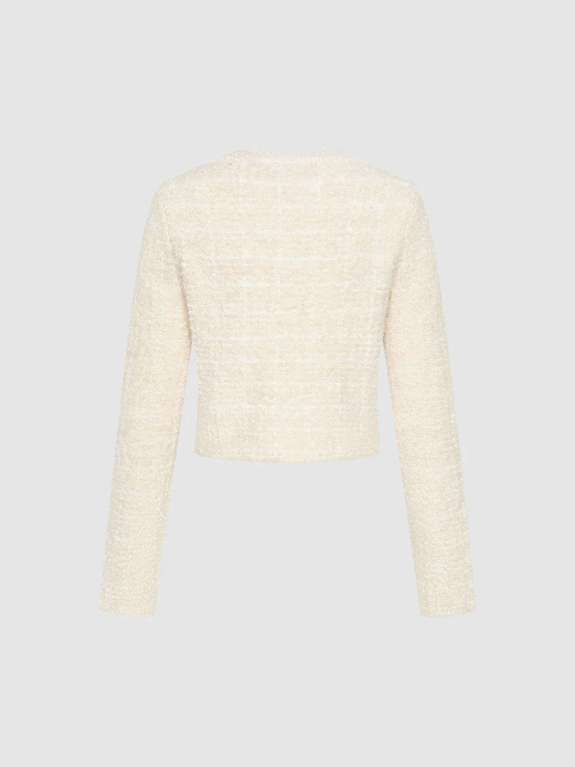 Tweed Knitted Cardigans sold by Urban Revivo product image thumbnail 2