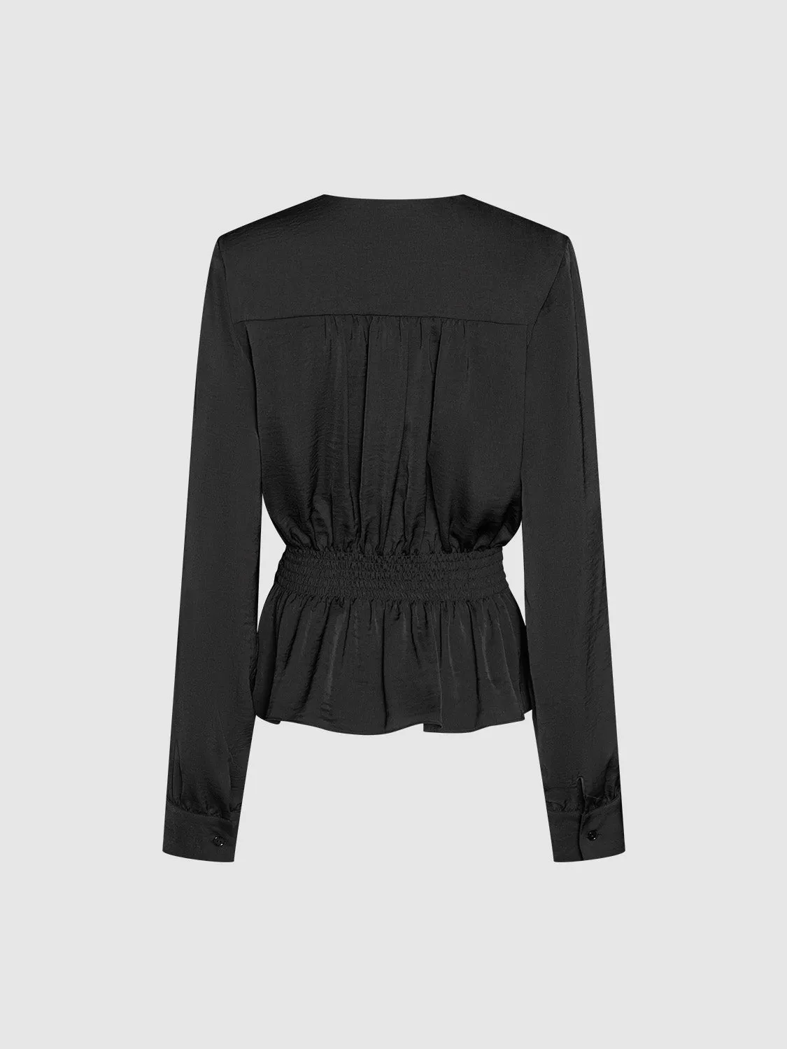 Twisted Front Overhead Shirt sold by Urban Revivo product image thumbnail 4