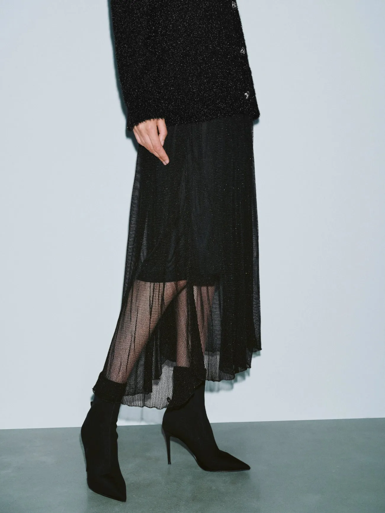 Tulle Knitted Skirts sold by Urban Revivo product image thumbnail 3