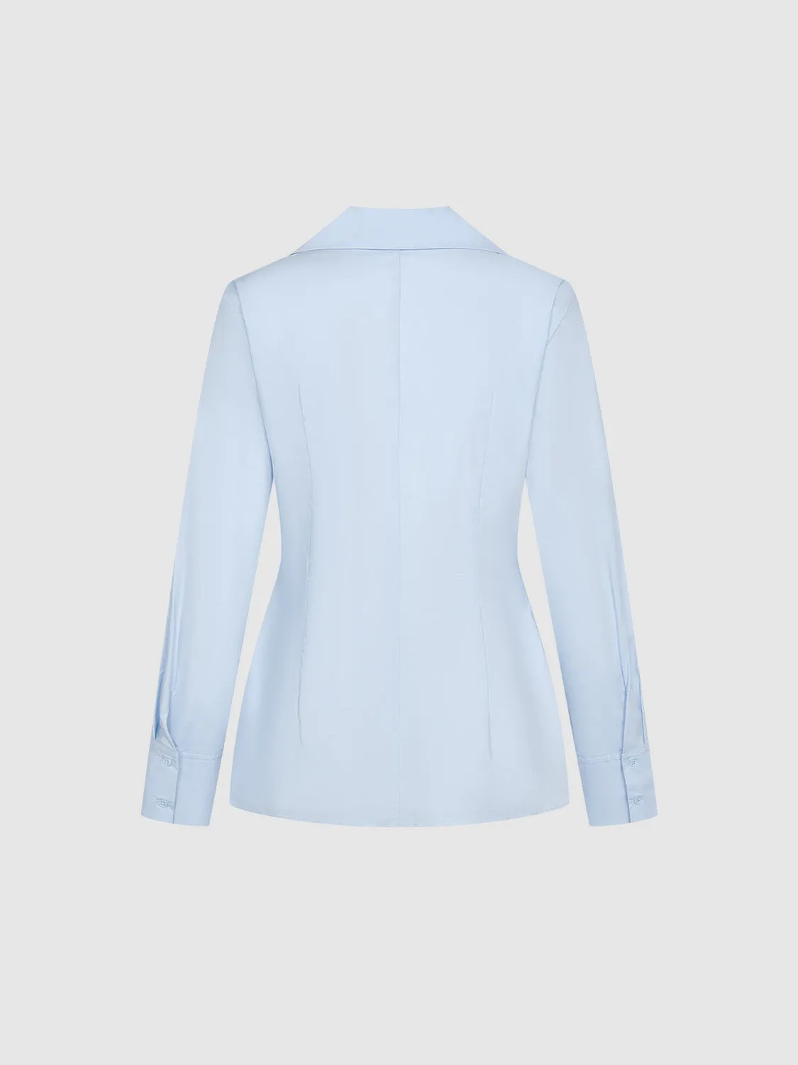 Tie-Front Shirts sold by Urban Revivo product image thumbnail 2