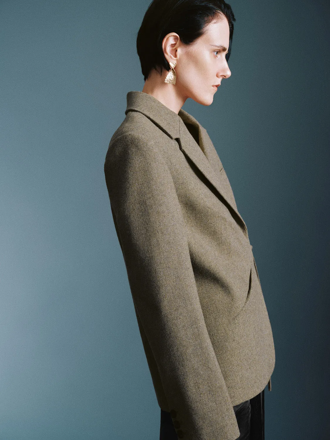 Tie-Front Blazers sold by Urban Revivo product image thumbnail 2