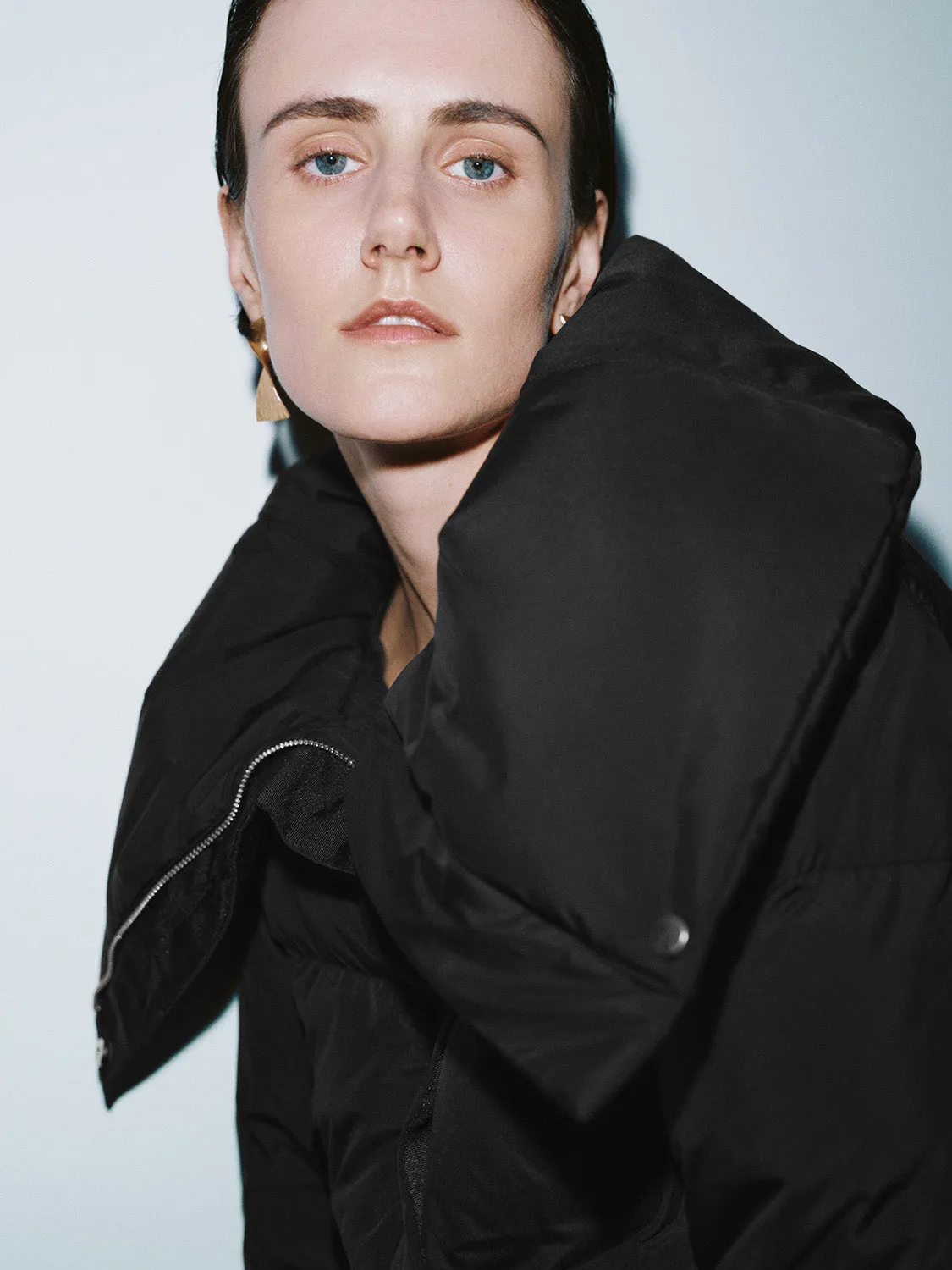 Wide Lapel Down Outerwear sold by Urban Revivo product image thumbnail 5