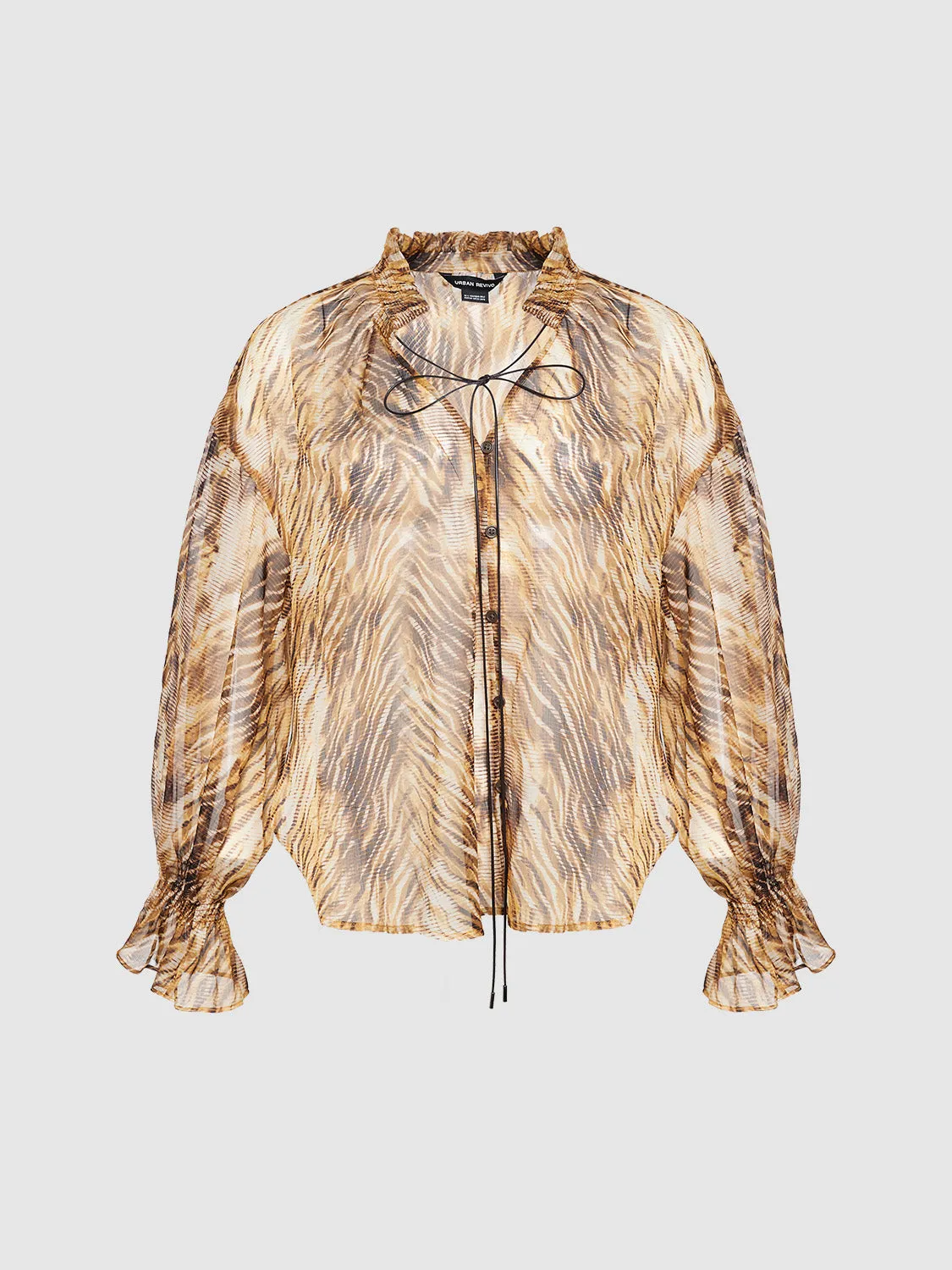 Tie Front Shirts sold by Urban Revivo product image thumbnail 3