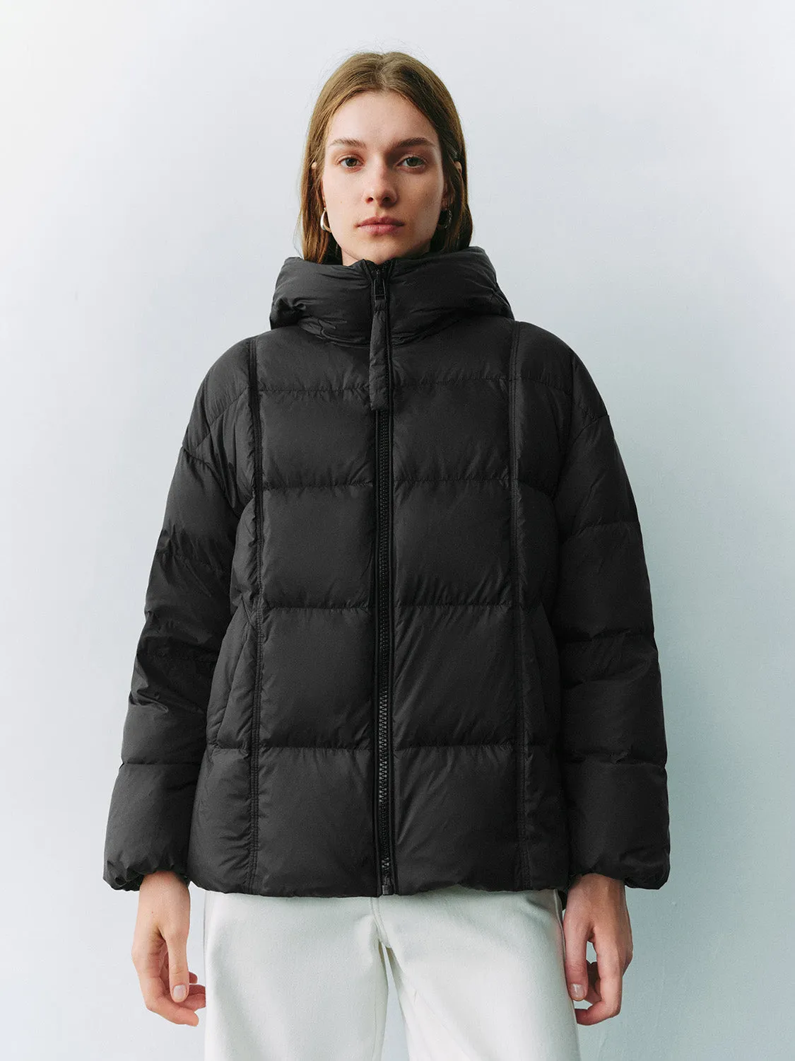 Zip Up Padded Down Outerwear sold by Urban Revivo